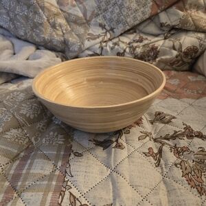 Small Natural Wood Bowl